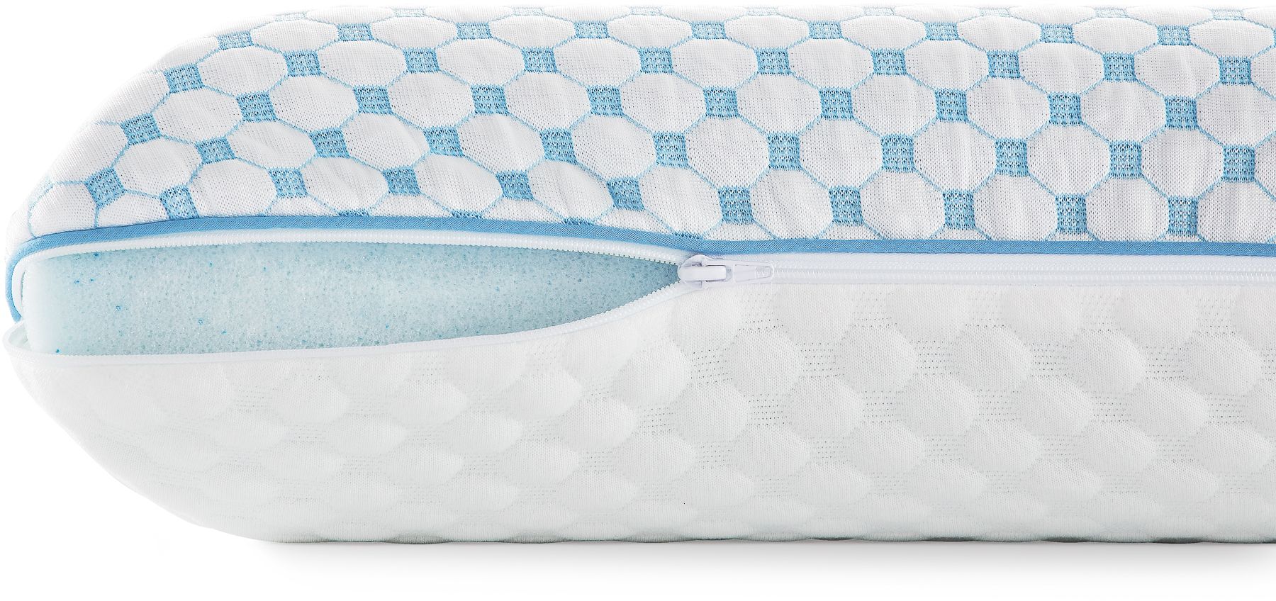 Weekender Gel Memory Foam + Reversible Cooling Pillow - Thumbnail 4