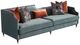 Michael Amini® La Francaise Azure/Black Mansion Sofa-0