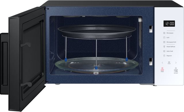 Samsung 1.1 Cu. Ft. White Countertop Microwave-2
