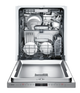 Bosch® 800 Series 24" Built In Dishwasher-Stainless Steel-2