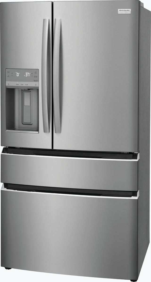 Frigidaire Gallery® 36 in. 21.5 Cu. Ft. Smudge-Proof® Stainless Steel Counter Depth French Door Refrigerator-2