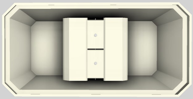 Vent-A-Hood® Designer Series 60" Biscuit Island Range Hood-1