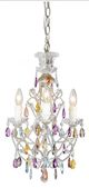 Forty West Moonbeam Clear Crystal Mini Chandelier-0