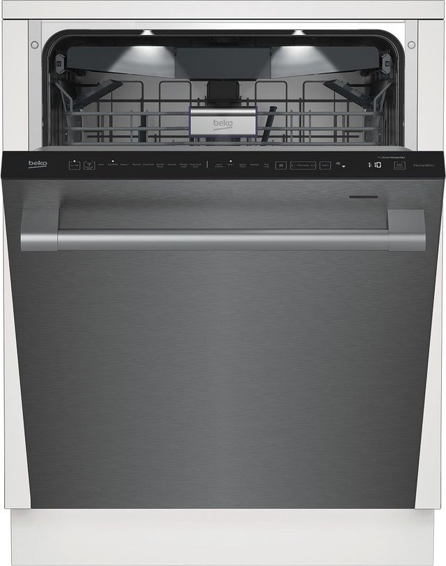 Beko 24" Fingerprint Free Stainless Steel Built In Dishwasher-0