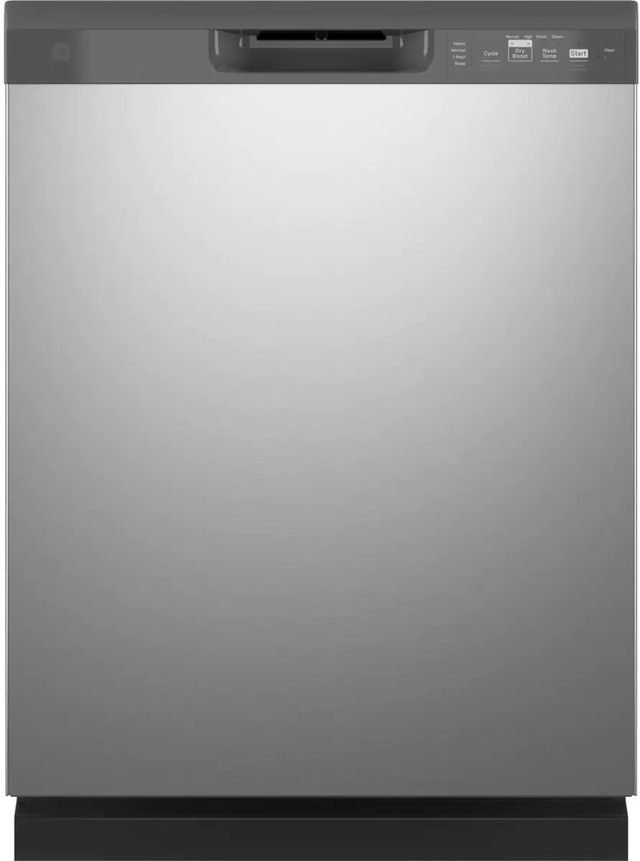 GE® 24" Stainless Steel Built-In Dishwasher with Front Controls-0