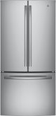 GE® 18.6 Cu. Ft. Stainless Steel Counter Depth French Door Refrigerator-0