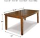 Signature Design by Ashley® Ralene Medium Brown Dining Table-2