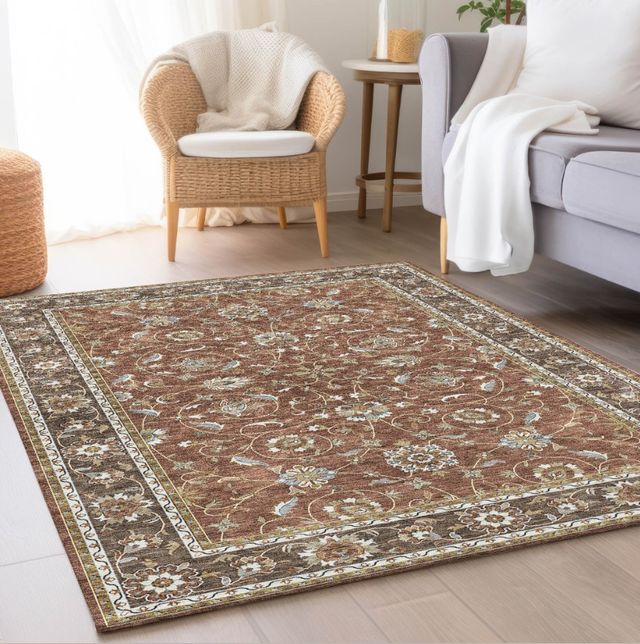 Dalyn™ Rug Company Hatay HY1 Paprika 5'x8' Area Rug-4