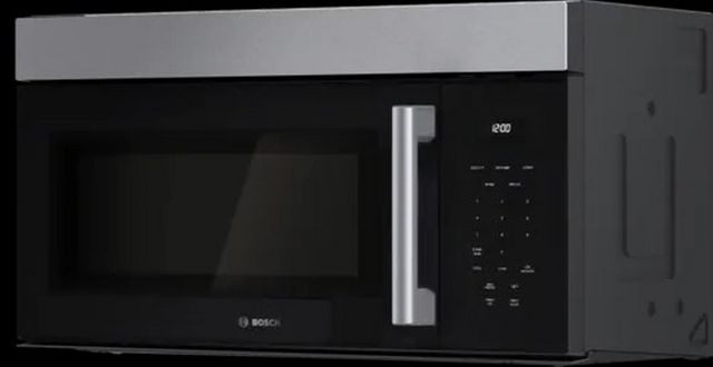 Bosch® 100 Series 1.7 Cu. Ft. Stainless Steel Over The Range Microwave-4