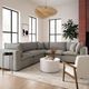 TOV Furniture Cali 5-Piece Slate Modular Sectional-1