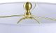 A & B Home White Macy Glass Table Lamp-2