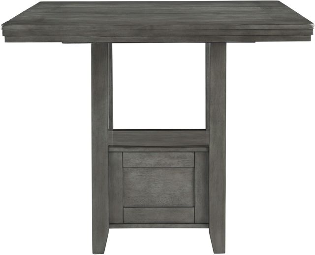 Signature Design by Ashley® Hallanden Antiqued Gray Counter Dining Table-3