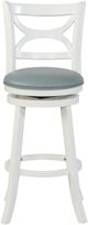Powell® Mandell Cream/Light Blue Bar Stool-3
