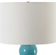 Uttermost® Palawan Blue Glaze Table Lamp-5