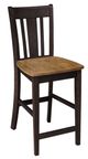 John Thomas Furniture® Dining Essentials San Remo Coal/Hickory Counter Stool-0