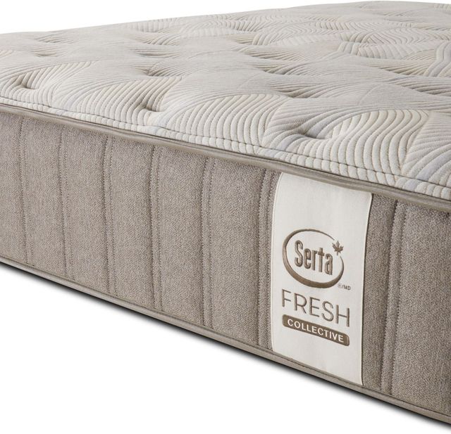 Serta® Fresh Collective Organic Cotton Palm 13" Hybrid Firm Tight Top Twin Mattress-3