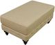 England Furniture Customizable Rondell Fabric Ottoman-0