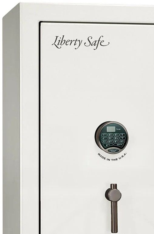 Liberty Safe Premium Home White Marble/Black Chrome 17 Electronic Gun Safe-2