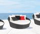 CabanaCoast® Customizable Chorus Wicker Outdoor Round Daybed-2