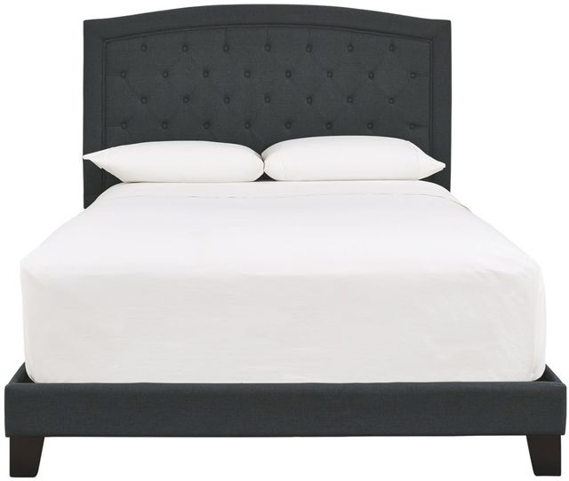 Signature Design by Ashley® Adelloni Charcoal Queen Platform Bed-3