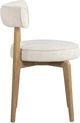 TOV Furniture Nikita Cream/Natural Dining Chair-4