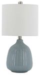 A & B Home Soft Blue Gray Table Lamp-0