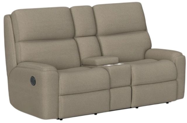 Flexsteel® Customizable Rio Power Reclining Loveseat with Console-0