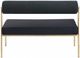 Meridian Furniture Carly Black Bench-3