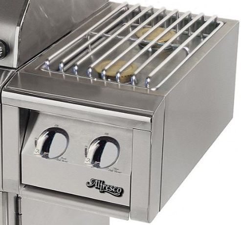 Alfresco™ Dual Side Burner For Cart-Stainless Steel