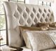 Kincaid® Commonwealth Herndon Brown/White California King Upholstered Panel Bed-1