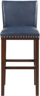 Steve Silver Co. Tiffany Espresso/Navy Upholstered Bar Stool-3