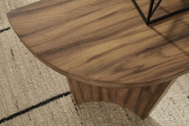 Signature Design by Ashley® Austanny Warm Brown Sofa Table-3