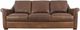Soft Line America Dallas Smooth Chestnut Sofa-1