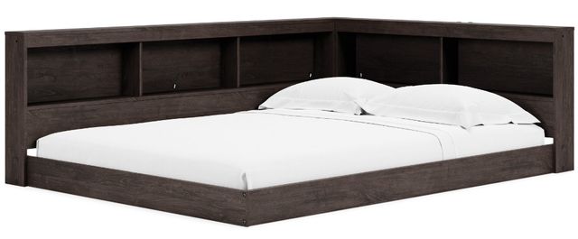 Signature Design by Ashley® Piperton 3-Piece Brown Full Bookcase Storage Bed Set-1