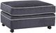 Braxton Culler Customizable Kensington Ottoman with Casters-0