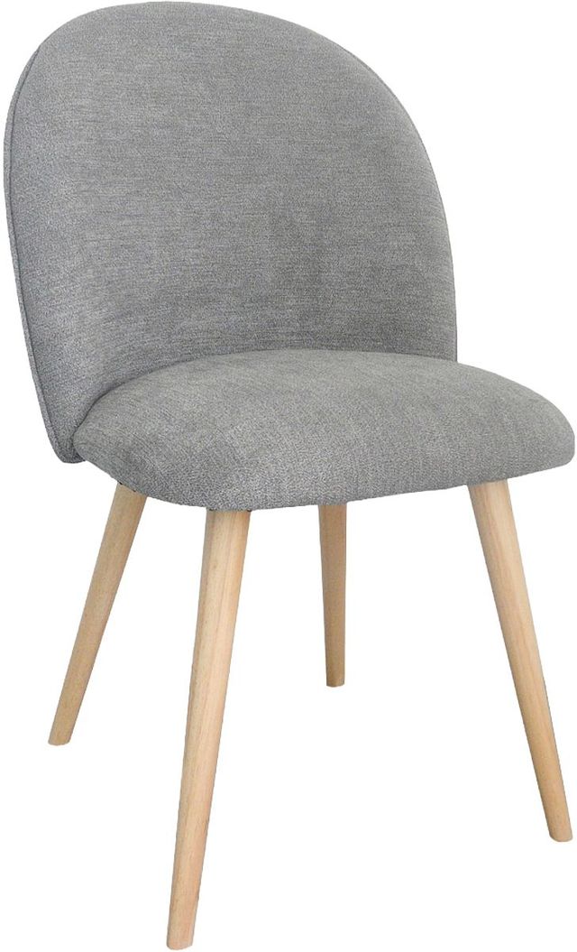Moe's Home Collection Clarissa 2-Piece Grey Dining Chair Set-0