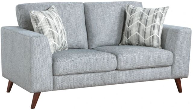 Homelegance® Broadway Blue/Gray Loveseat-0