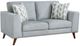 Homelegance® Broadway Blue/Gray Loveseat-0
