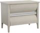 Fairfield® Libby Langdon Heatherwood Sheer Dove 2-Drawer Nightstand-0