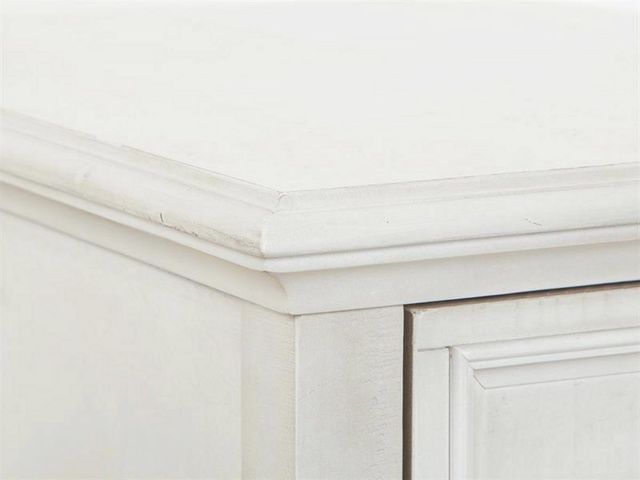 Magnussen Home® Newport Alabaster End Table-3