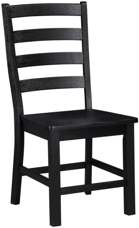 Mazin Furniture Redmond Black Dining Side Chair-0
