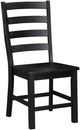 Mazin Furniture Redmond Black Dining Side Chair-0