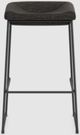 EQ3 Mackenzie Black/Dark Grey Counter Stool-4