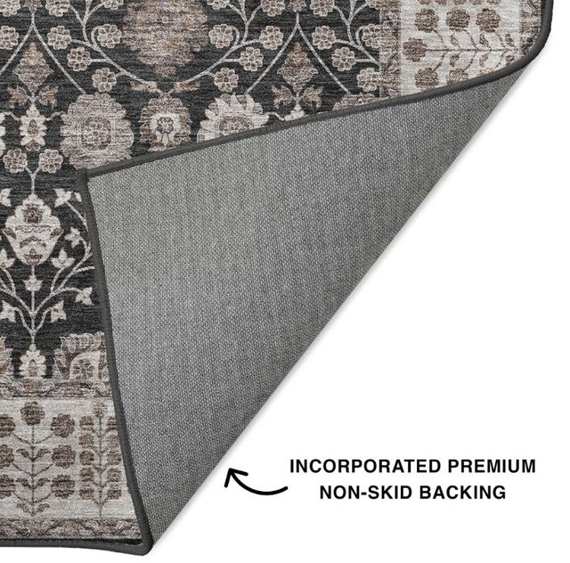 Dalyn™ Rug Company Hatay HY8 Black 5'x8' Area Rug-2