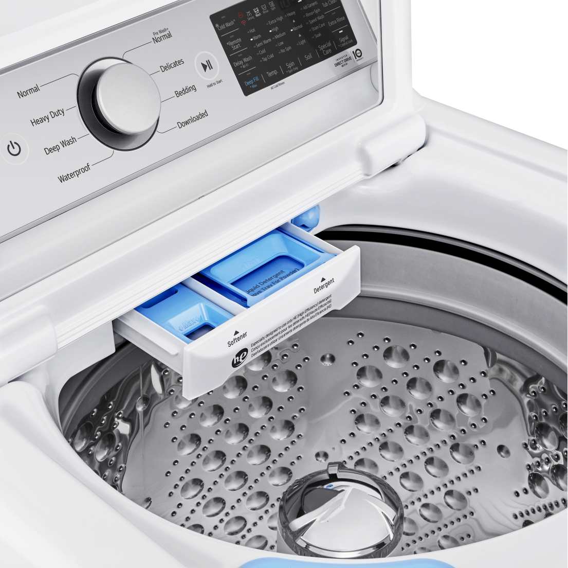 LG 5.3 Cu. Ft. White Top Load Washer - Thumbnail 3
