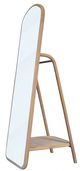 A & B Home Brown 72" Cloth Hanger Mirror-0