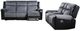 Global Furniture USA U5914 2-Piece Black/Gray Manual Reclining Living Room Seating Set-0