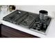 Wolf® 36" Stainless Steel Transitional Liquid Propane Cooktop-4