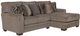 Jackson Furniture Kingston 2-Piece Pewter Right Arm Facing Sectional and Chaise-0