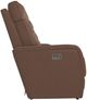 La-Z-Boy® Baron Mocha Leather Power Wall Reclining Loveseat with Console, Headrest and Lumbar-3